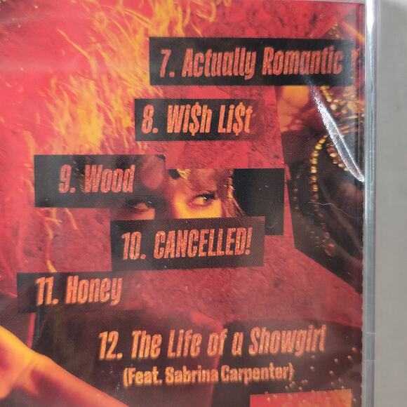 CD Taylor Swift: The Life Of A Showgirl + Unique 2-Sided Poster NEW / SEALED - Picture 5 of 7